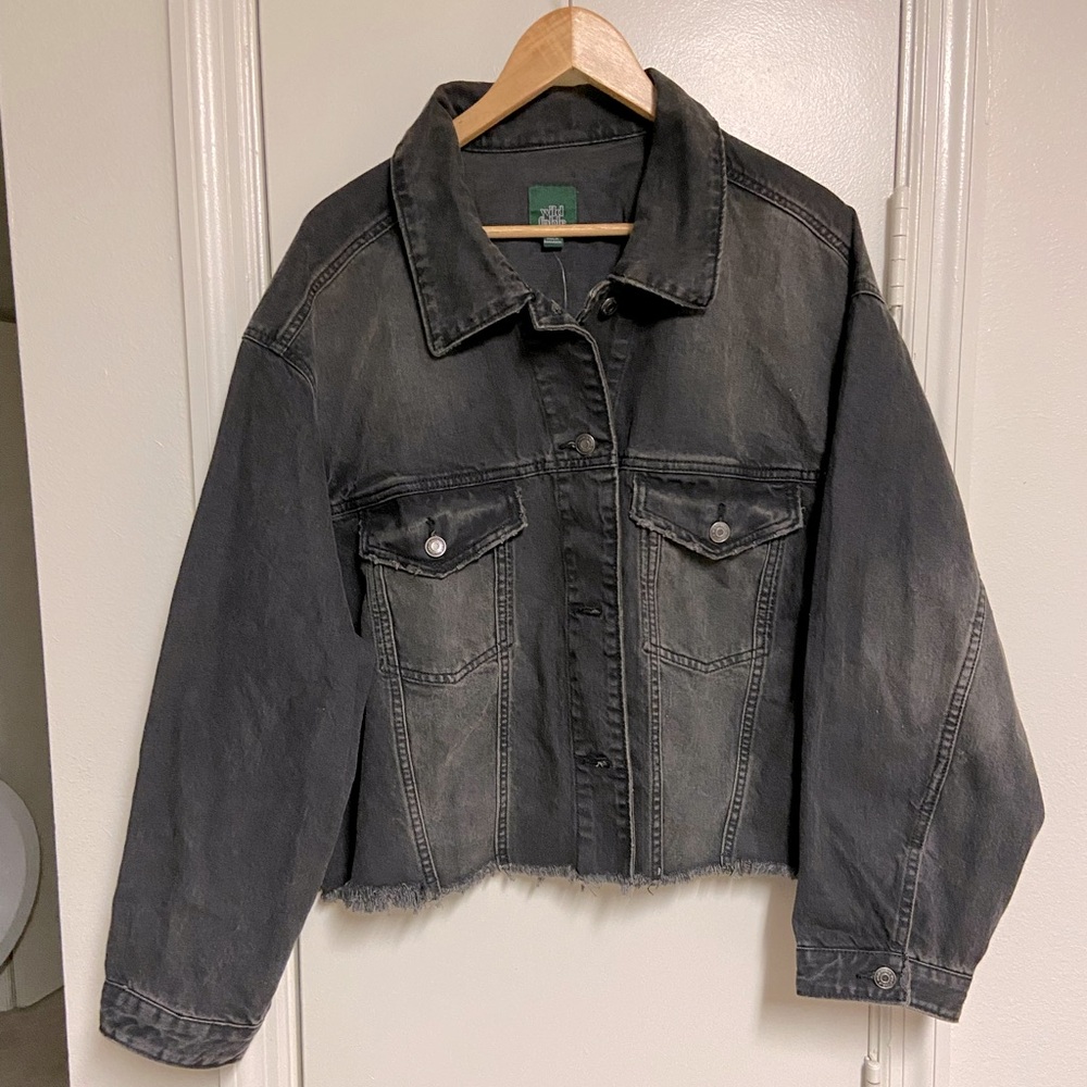 Wild Fable Black Jean Jacket
